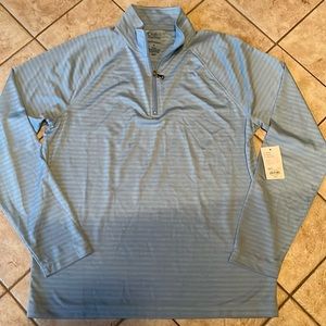 Golf shirt half zipper